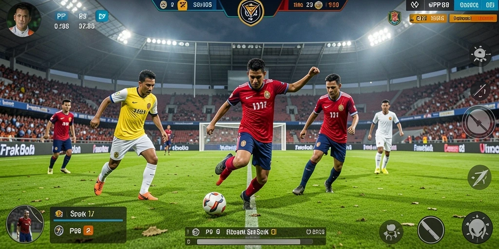 Antarmuka PP88 menampilkan pengalaman sepak bola yang mendebarkan.