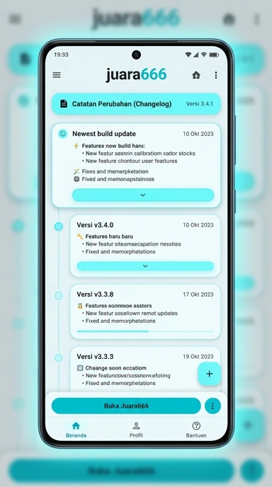 Riwayat Versi Aplikasi juara666 untuk Pengguna Android